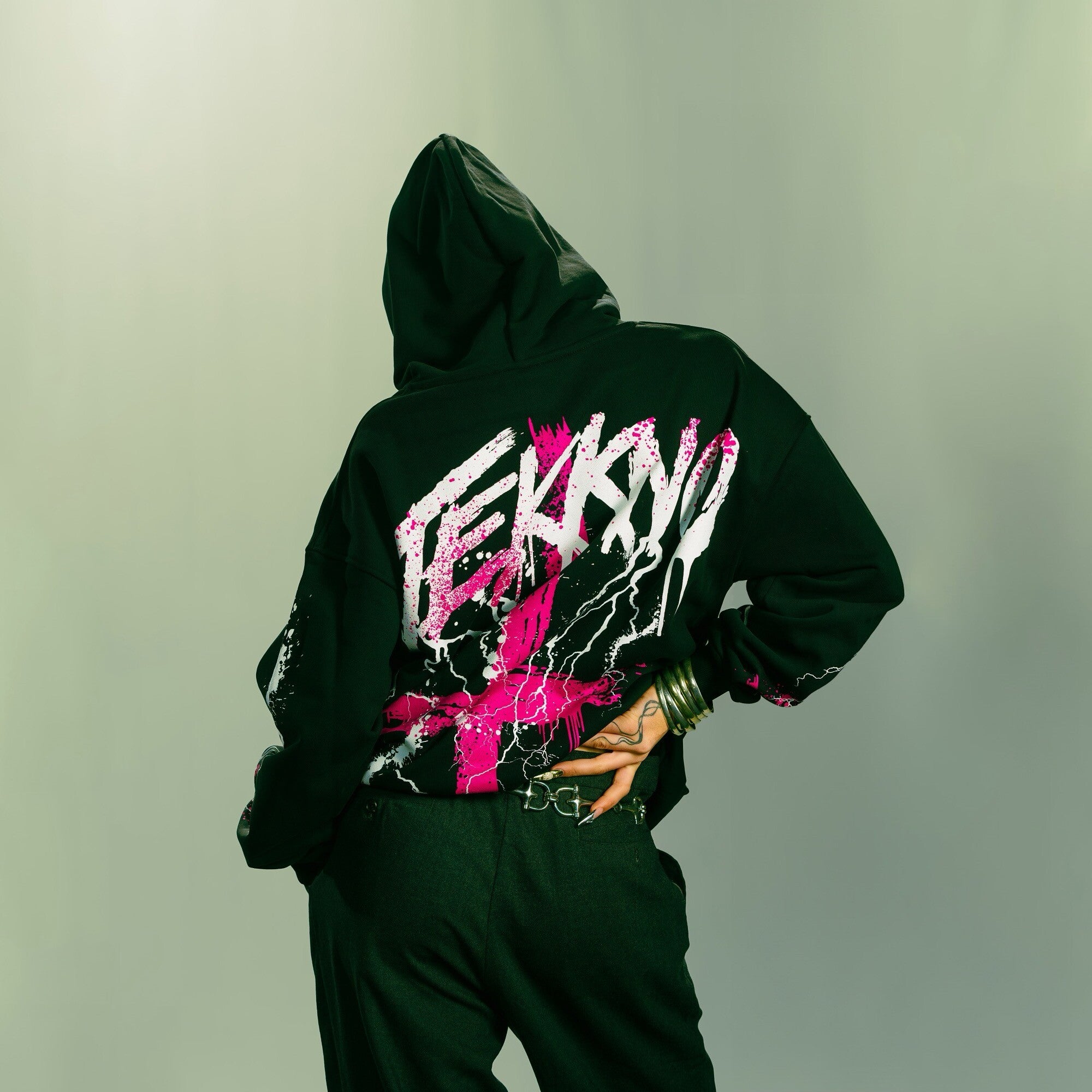 Electric Callboy Tekkno Cross Hoodie 348949