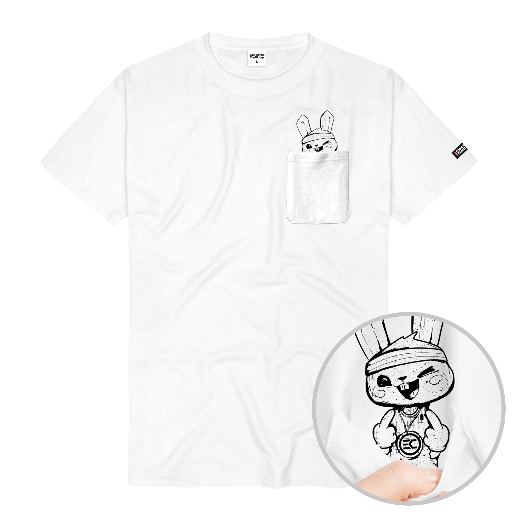 Electric Callboy Bunny Pocket T-Shirts 438599