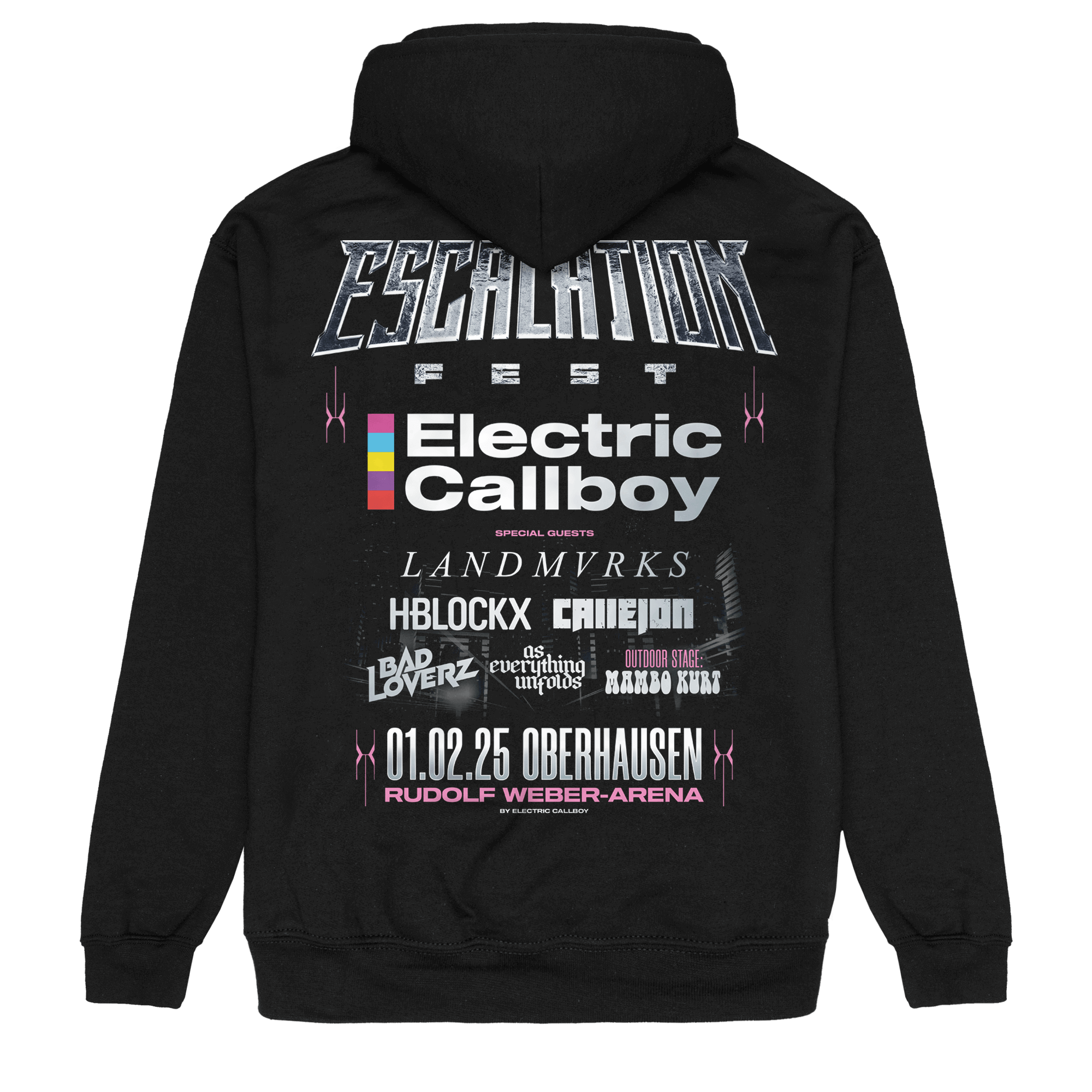 Electric Callboy Escalation Fest 2025 Hoodies 392457