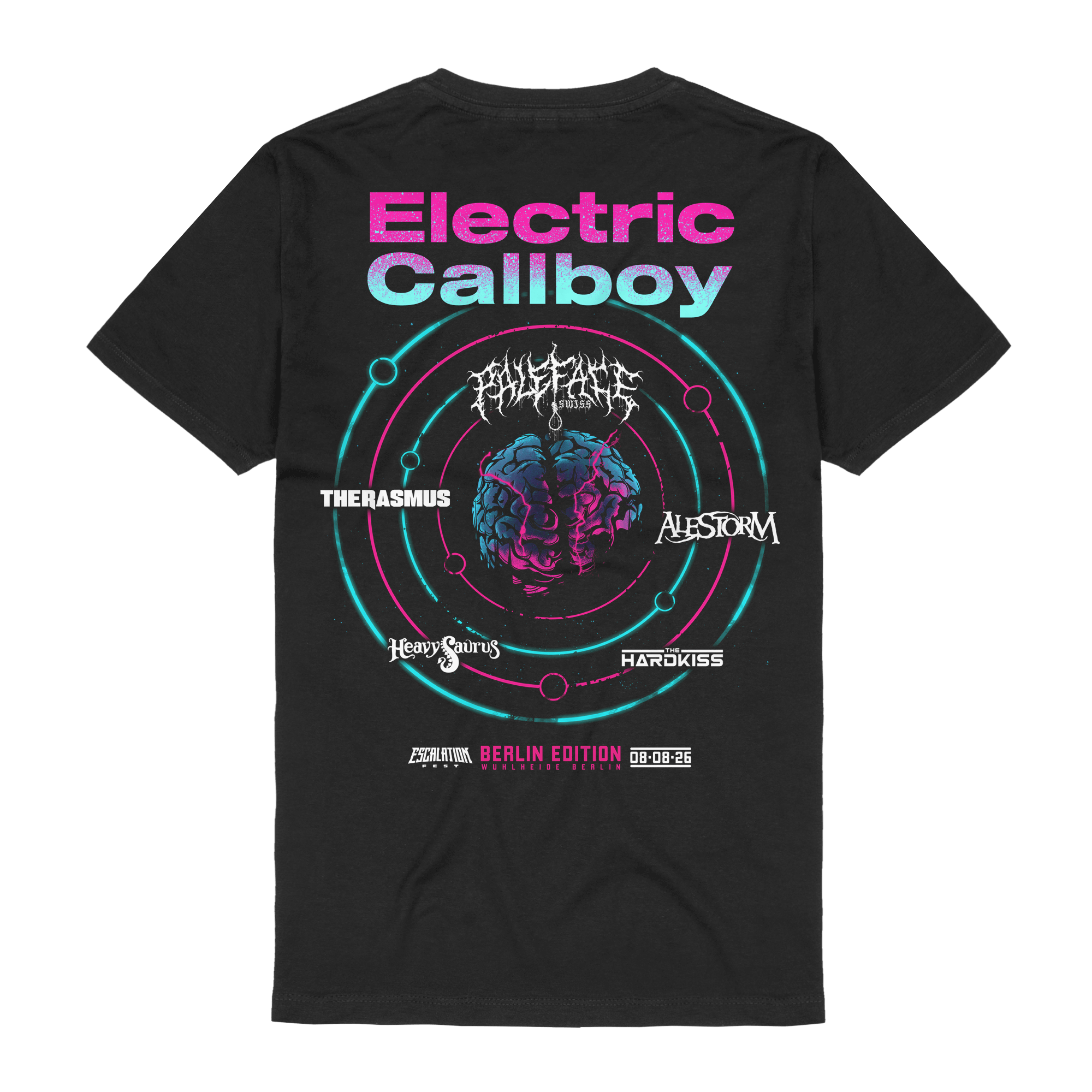 Electric Callboy Escalation Fest 2026 Brain T-Shirt 453023