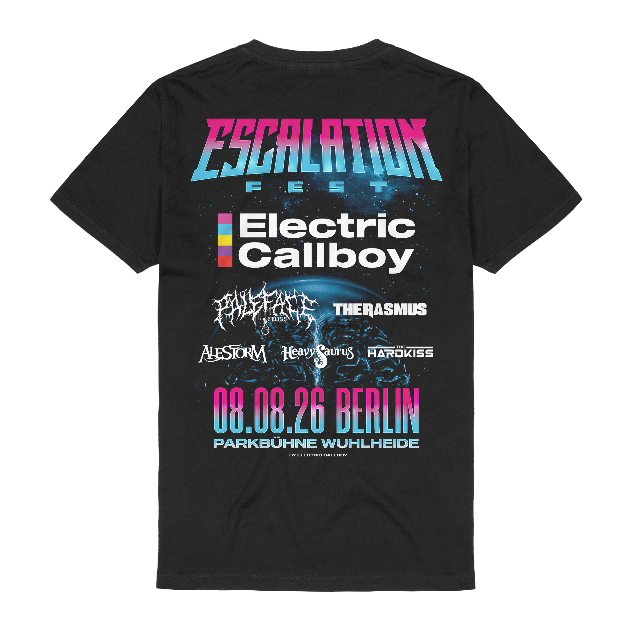 Electric Callboy Escalation Fest 2026 Space T-Shirt 453015