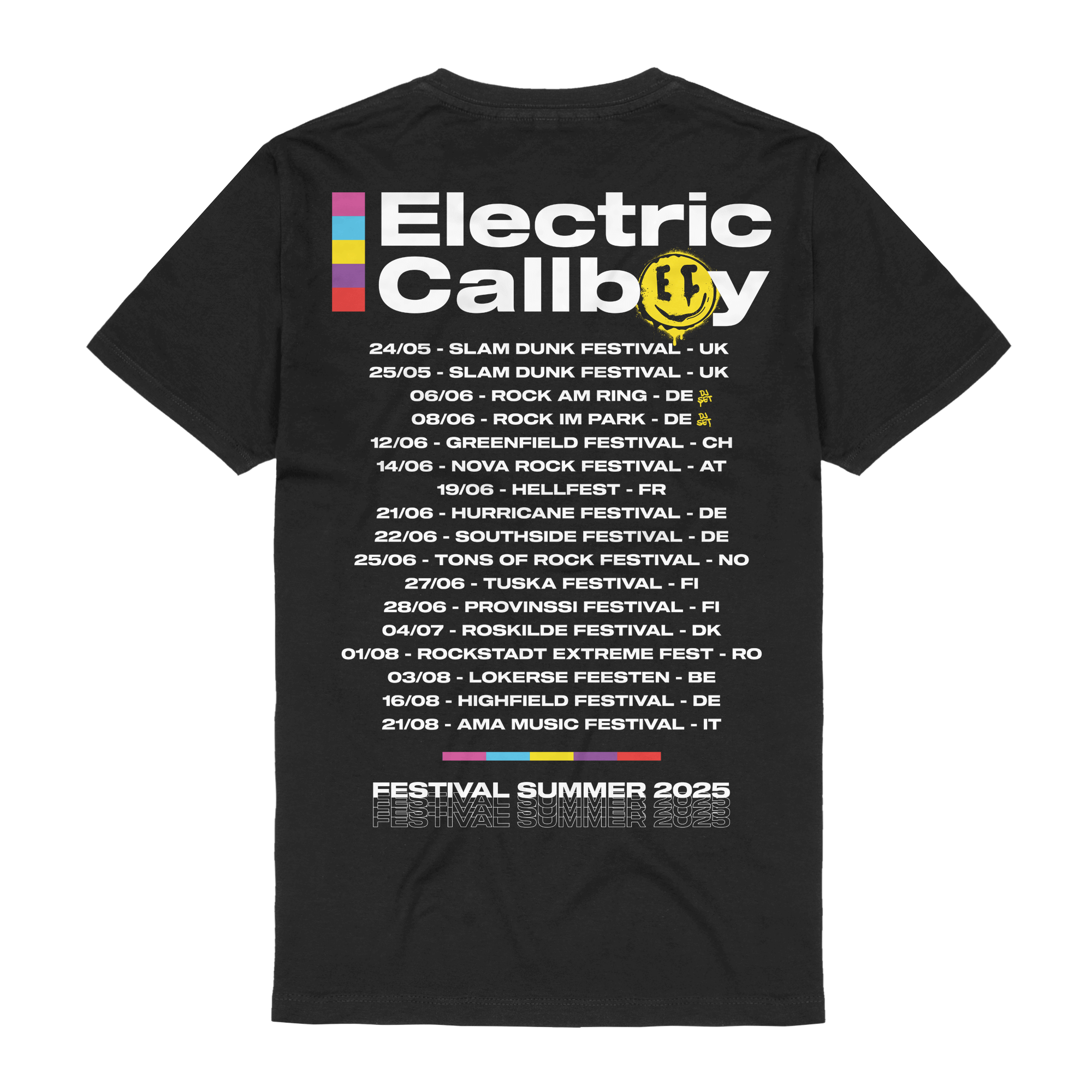Electric Callboy Festival Summer 2025 T-Shirts 408219