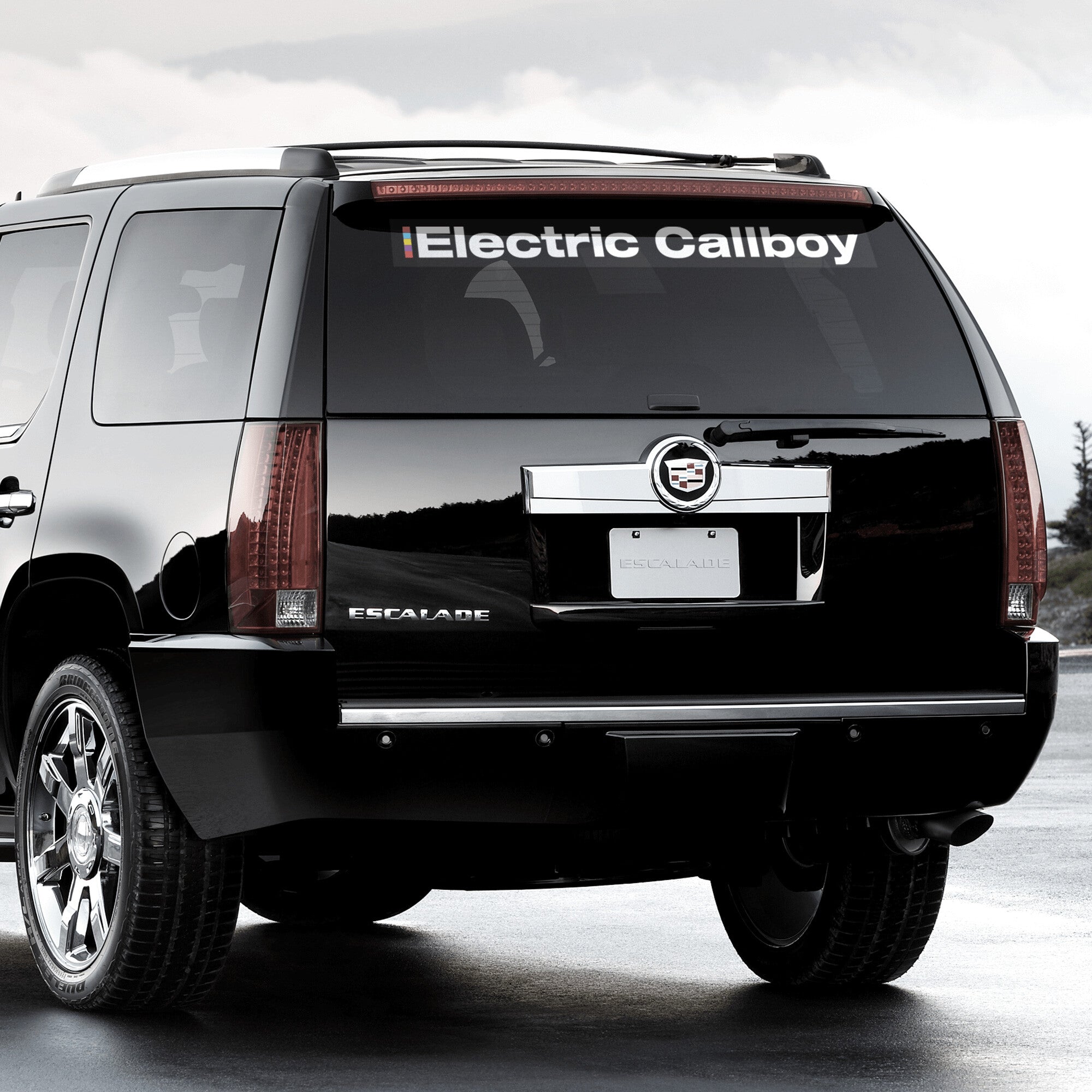 Electric Callboy Logo 1-Line Heckscheibenaufkleber Autozubehör 332745