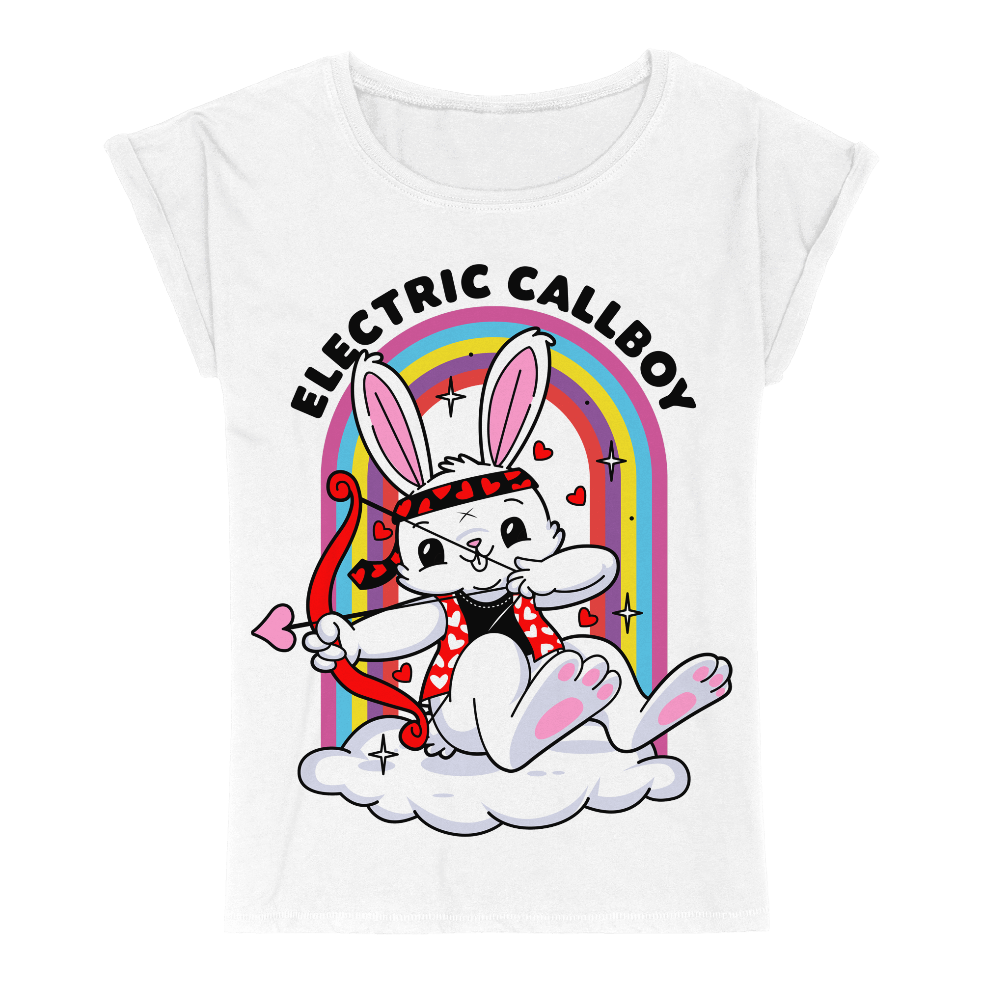 ELECTRICCALLBOY　pump IT Bunny パーカー　白　XL Pump It Bunny T-Shirt - Electric Callboy Official Store