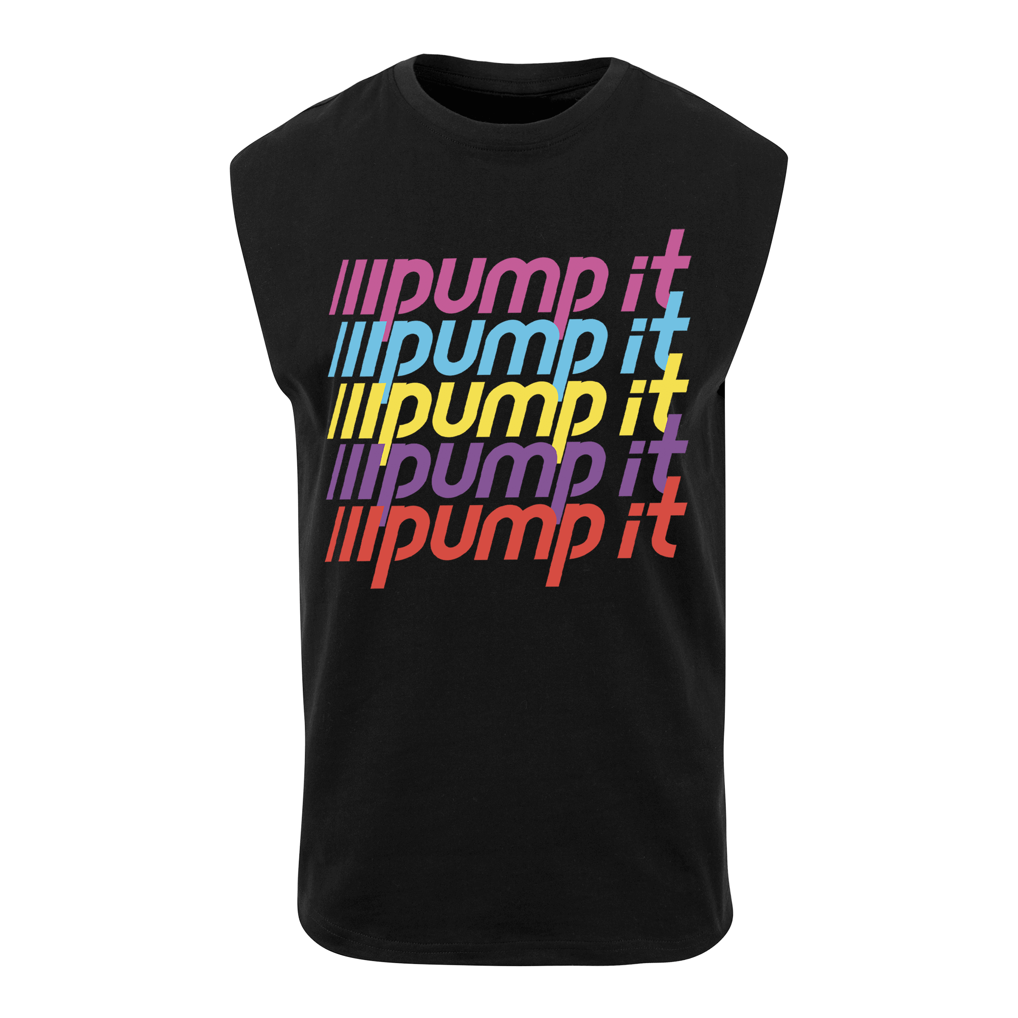 Electric Callboy Pump It 2.0 Multi Color Muscle Shirt 351897