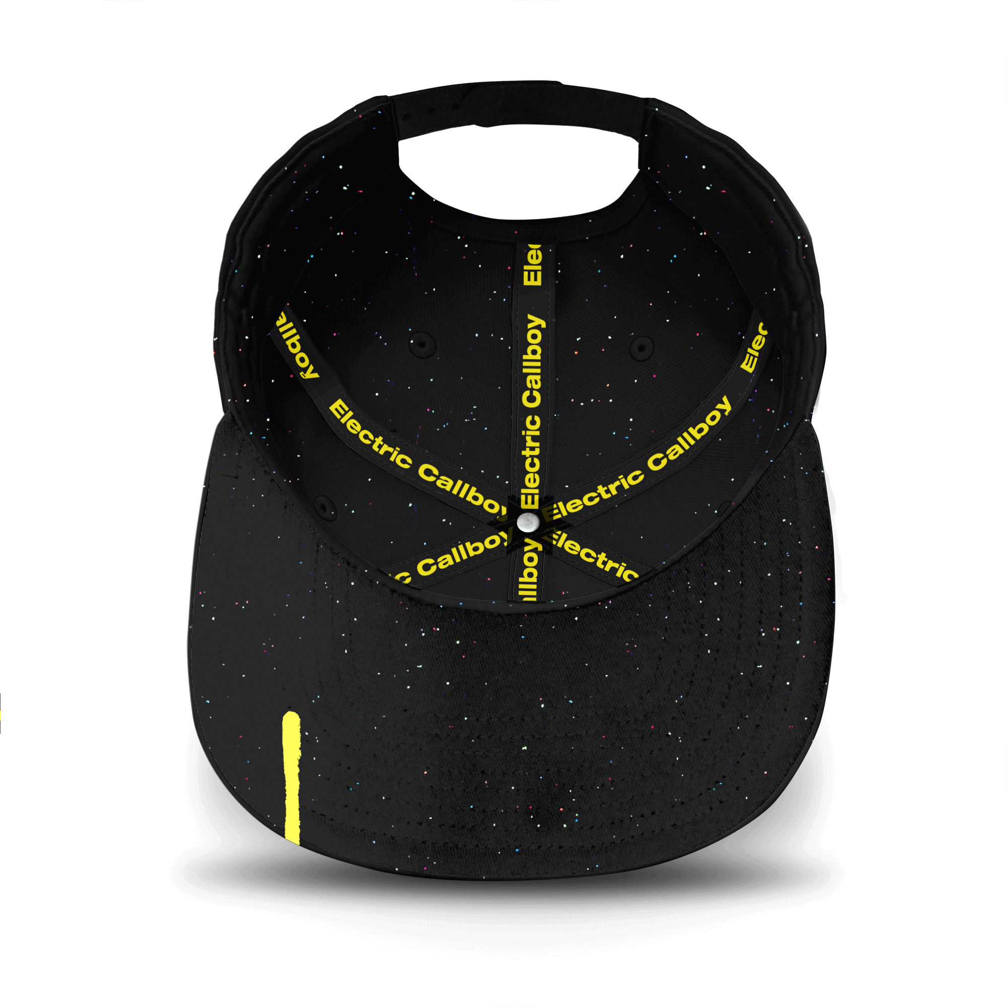 Electric Callboy Spray Smile Snapback Cap 237918