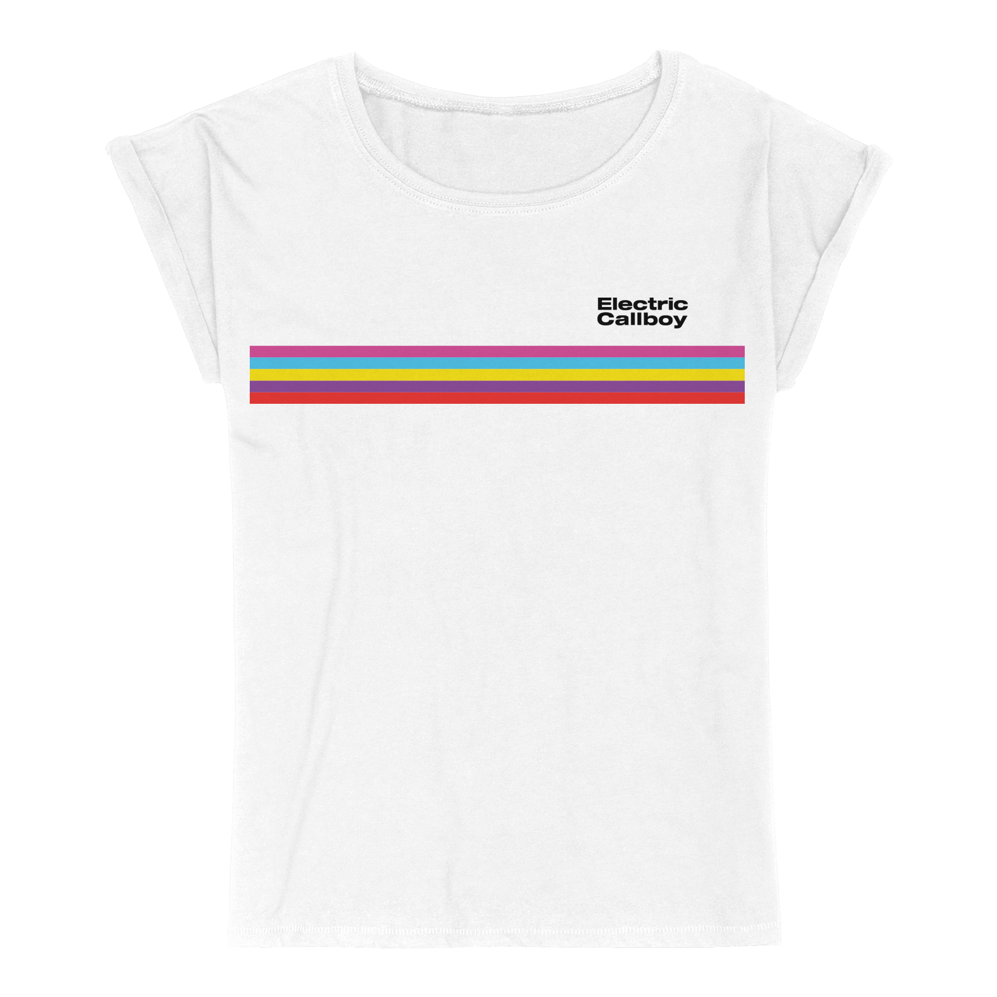 Electric Callboy Stripe Girlie Shirt 277139