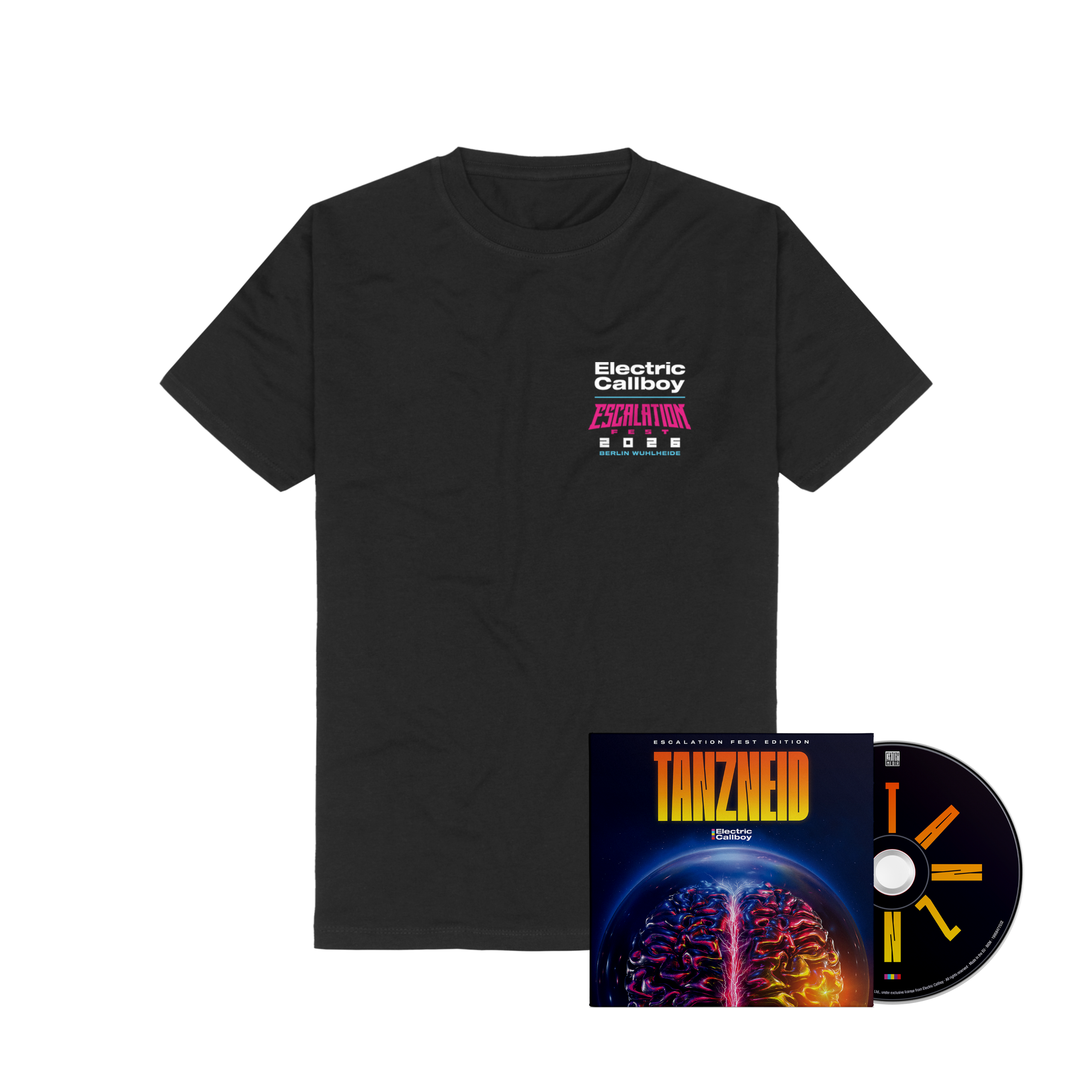 Electric Callboy TANZNEID Escalation Fest Shirt Bundle 456199