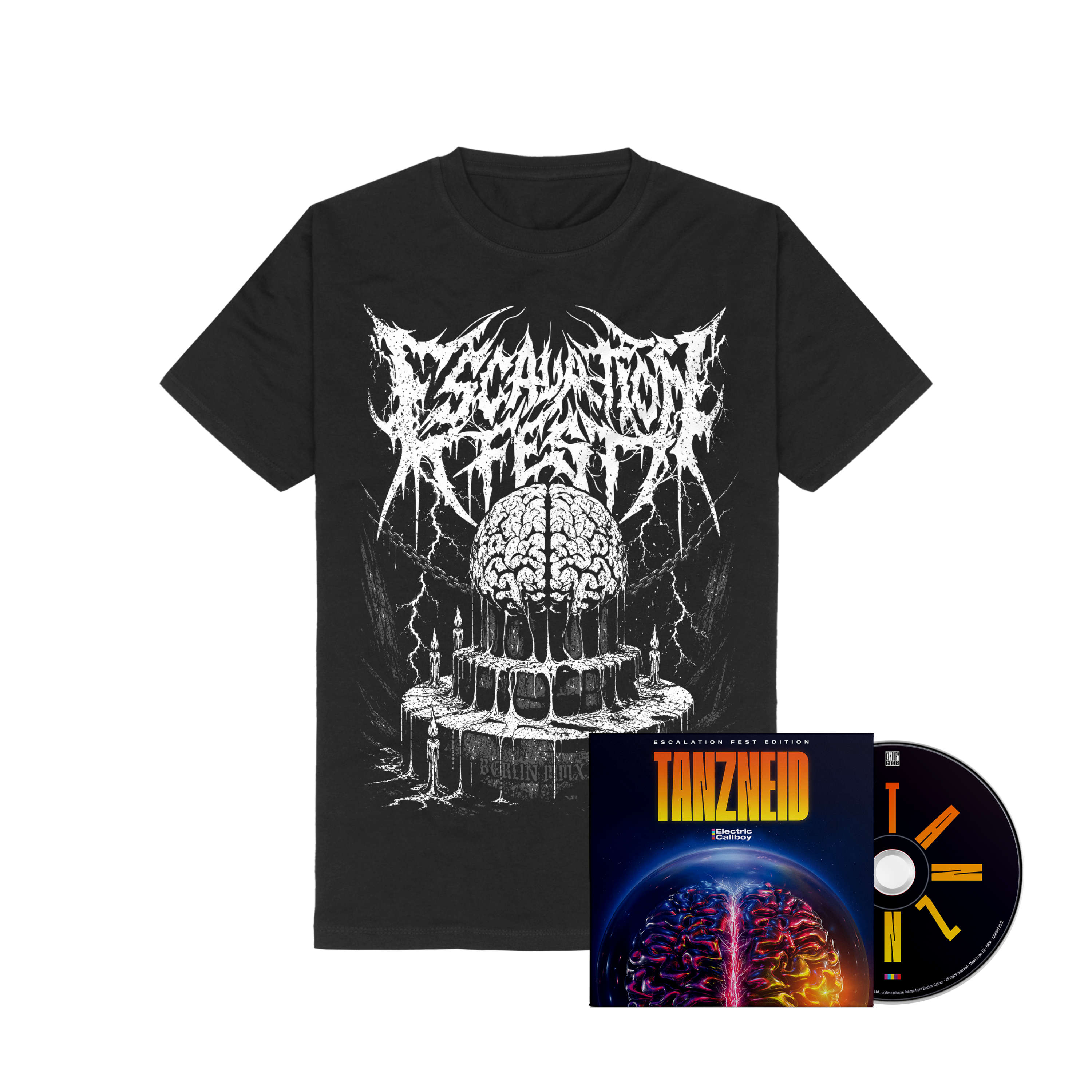 Electric Callboy TANZNEID Escalation Fest Shirt Bundle 456203