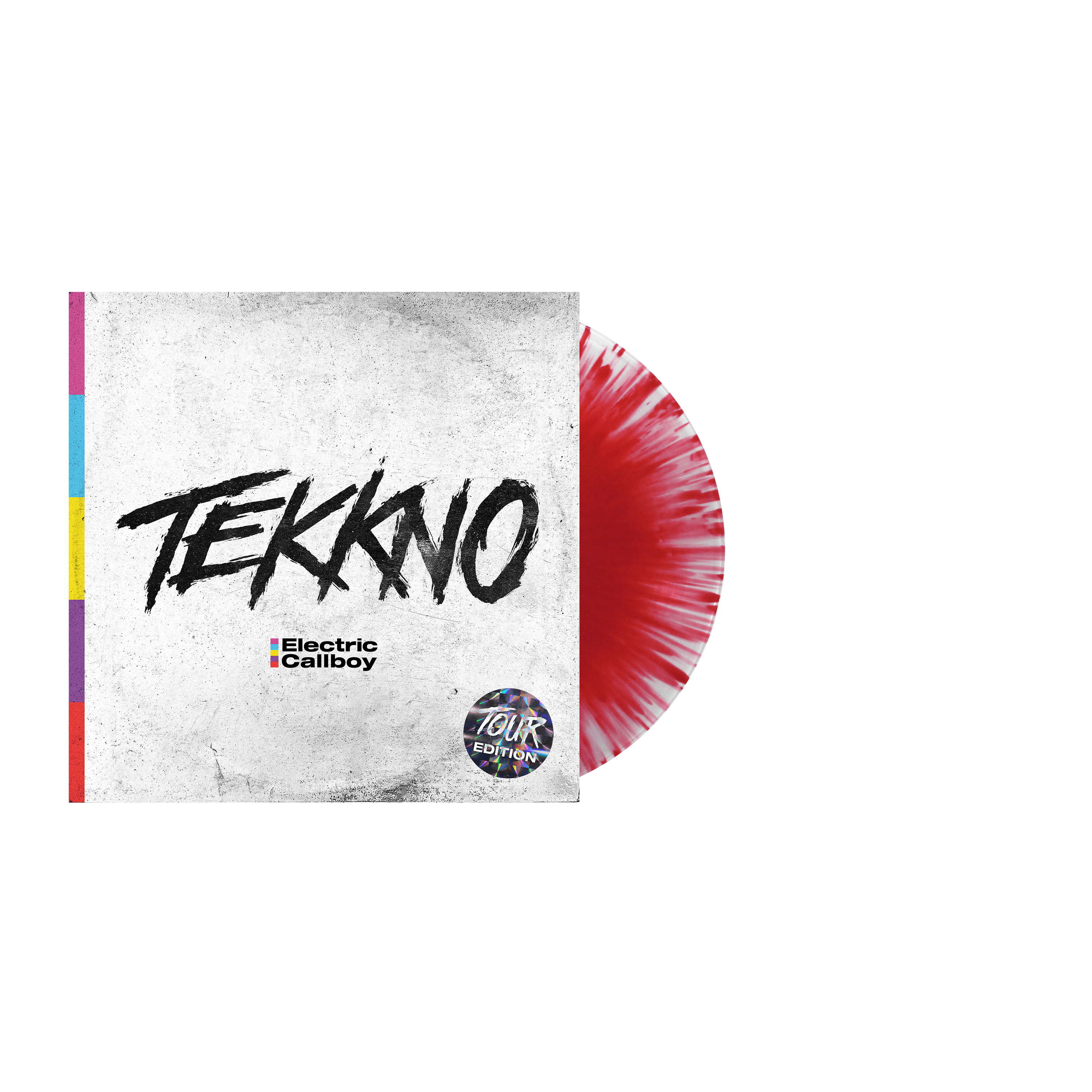 Electric Callboy TEKKNO - Tour Edition  Ltd. Ultra Clear-Red Splattered LP 268956