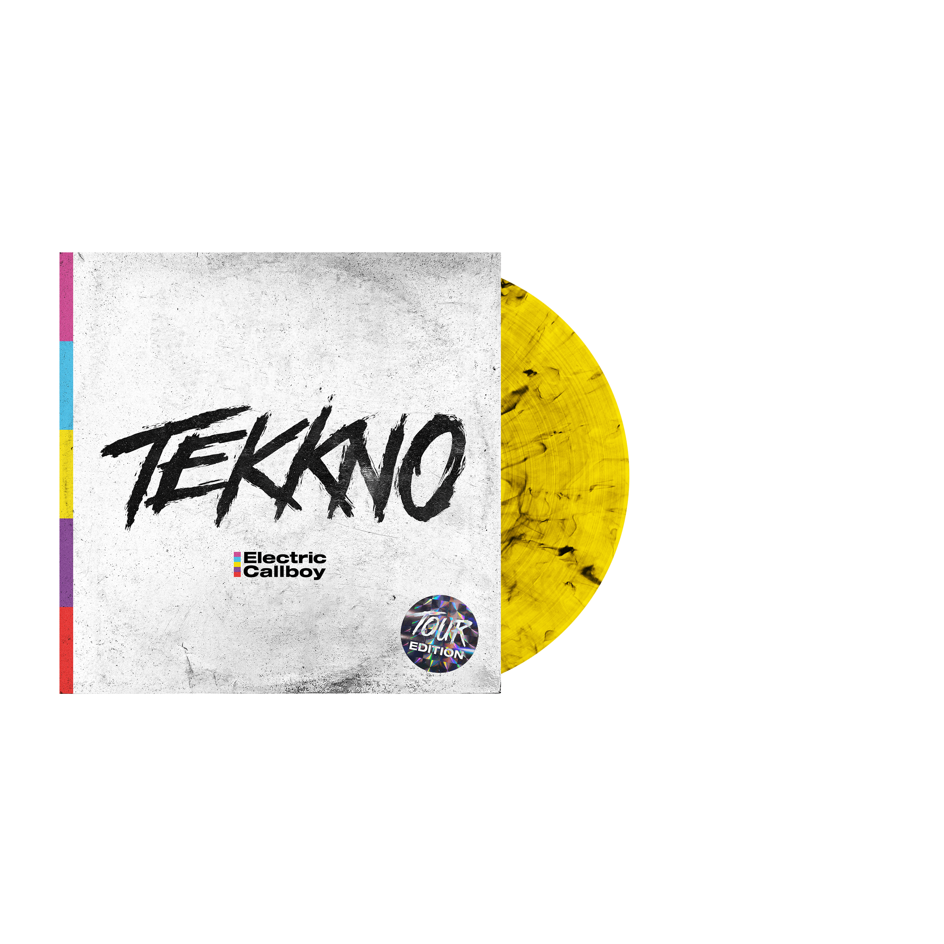 Electric Callboy TEKKNO - Tour Edition  Ltd. yellow-black marbled LP 268942