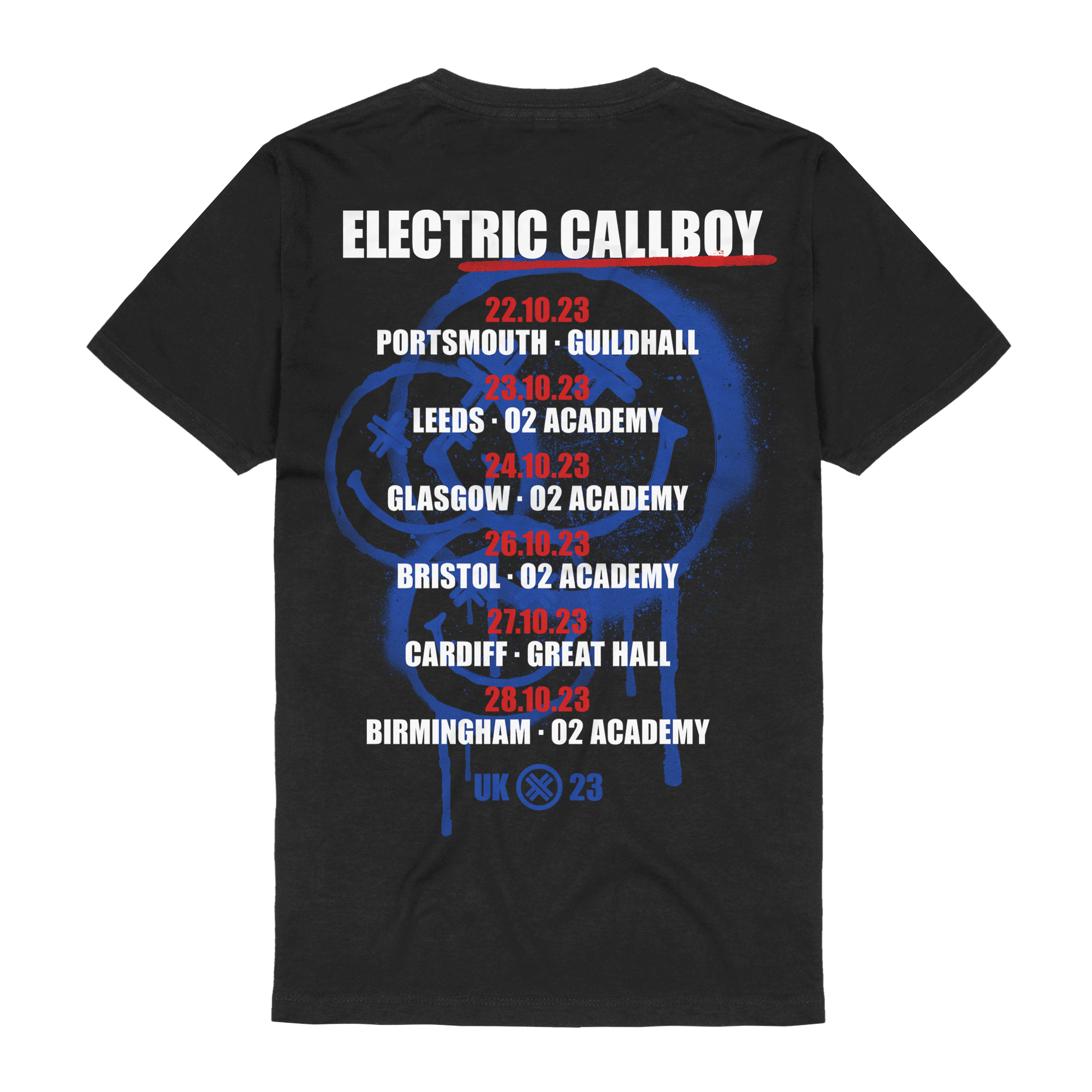 Electric Callboy UK Tour 2023 Smile T-Shirt 320077